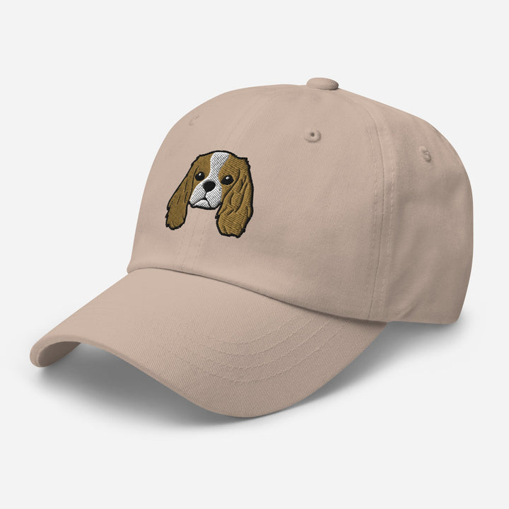Cavalier King Charles Spaniel Head (Blenheim) Embroidered Hat