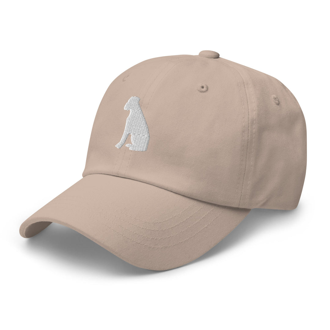Boxer Sit Silhouette Embroidered Hat