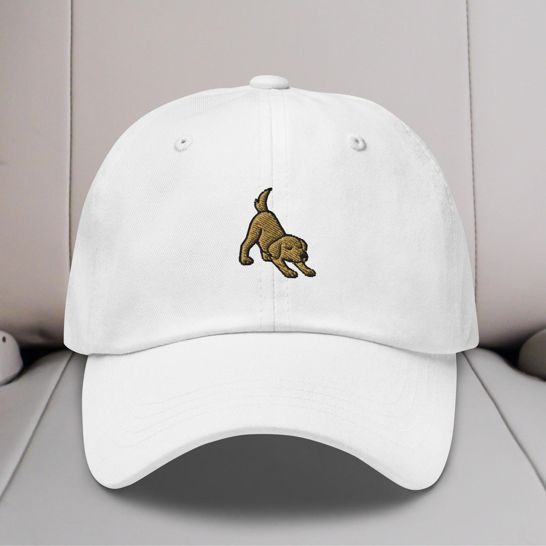 Downward Dog Embroidered Hat
