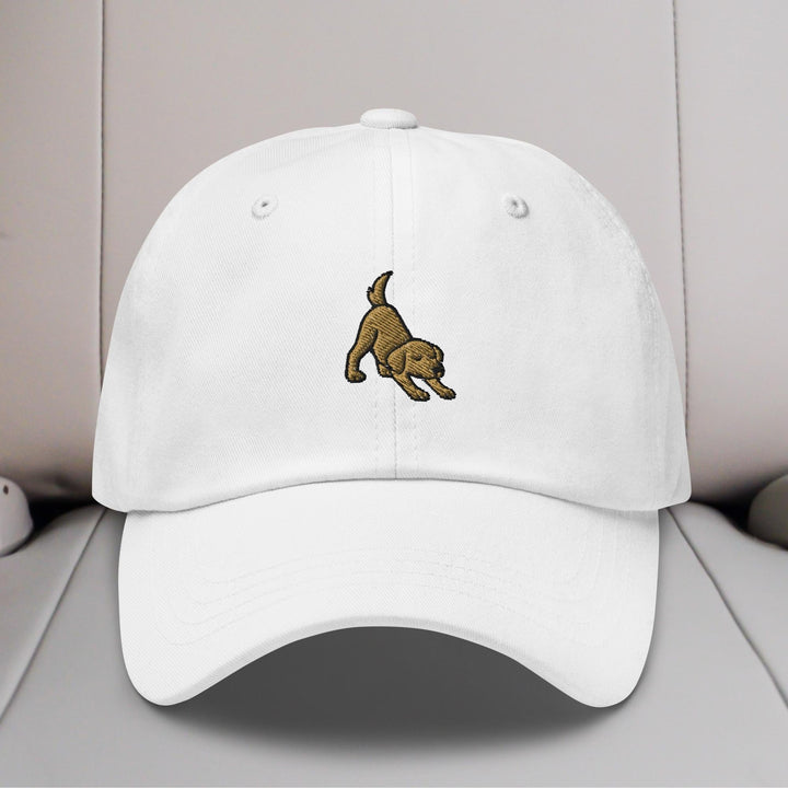 Downward Dog Embroidered Hat