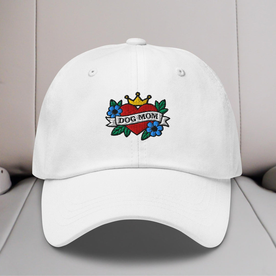 Dog Mom Sailor Style Embroidered Hat