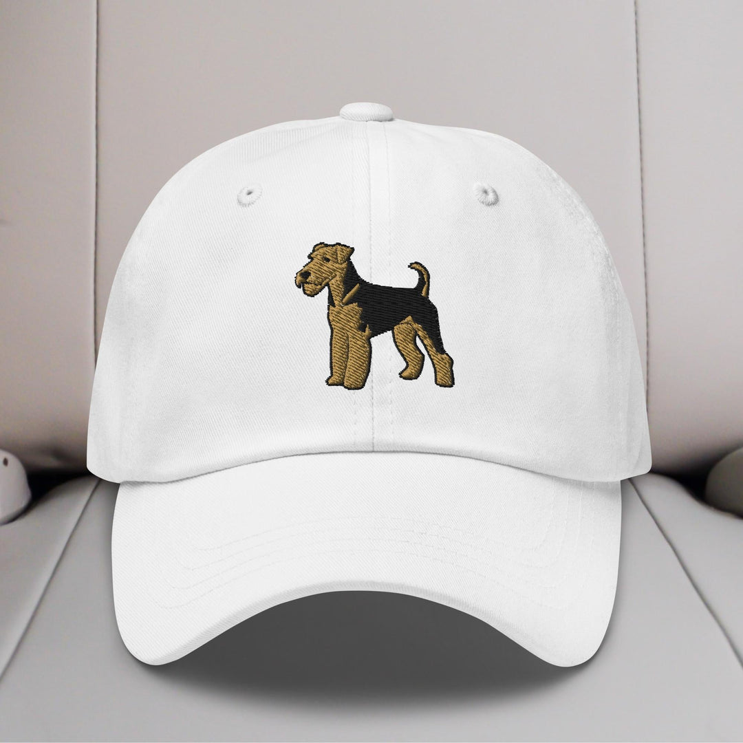 Airedale Terrier Embroidered Hat