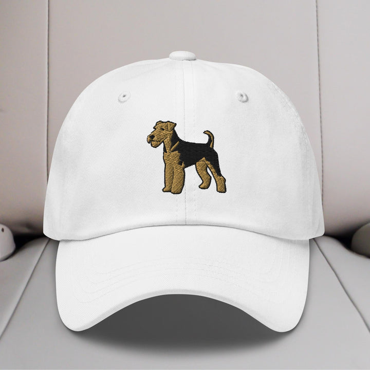 Airedale Terrier Embroidered Hat