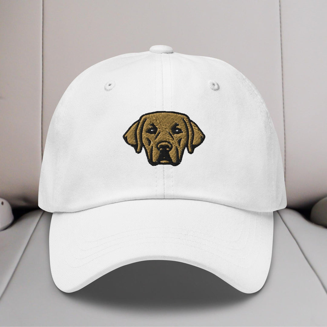 Labrador Retriever Head Embroidered Hat