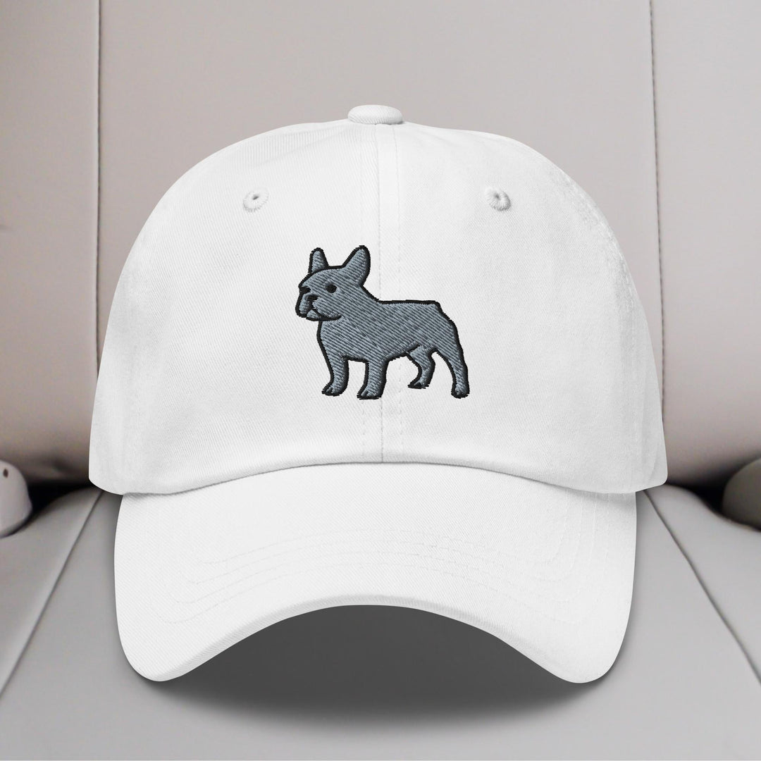 French Bulldog (Blue) Embroidered Hat