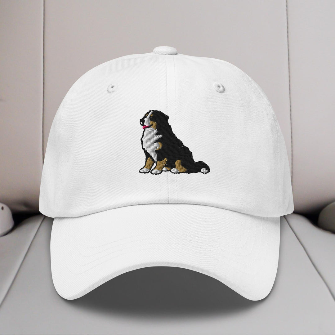 Bernese Mountain Dog Embroidered Hat