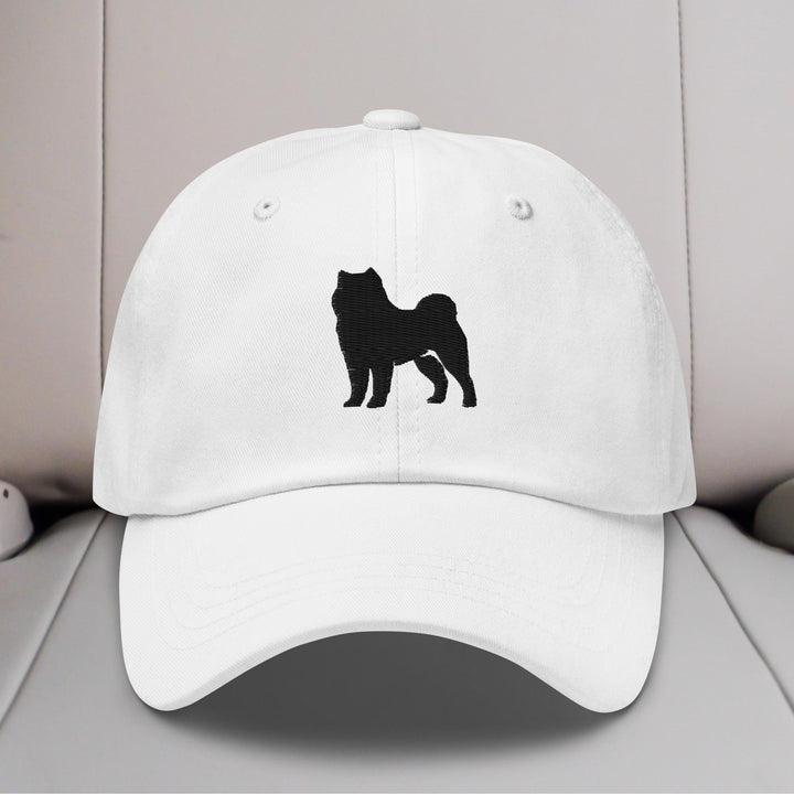 Akita Silhouette Embroidered Hat