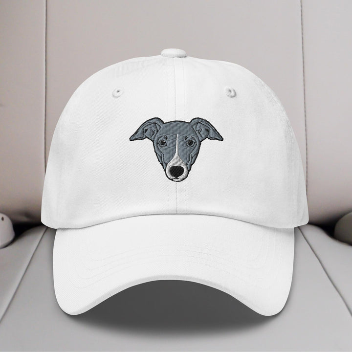 Italian Greyhound Head Embroidered Hat