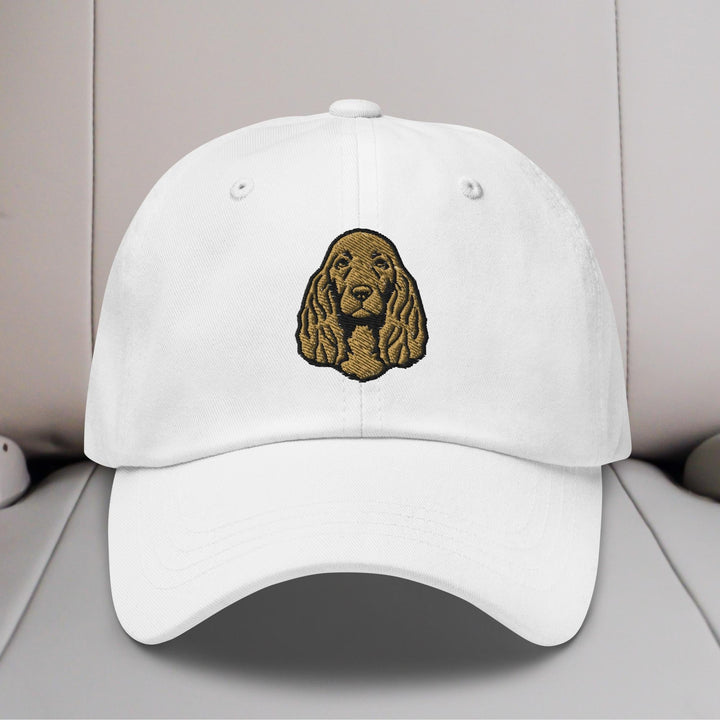 Field Spaniel Head Embroidered Hat