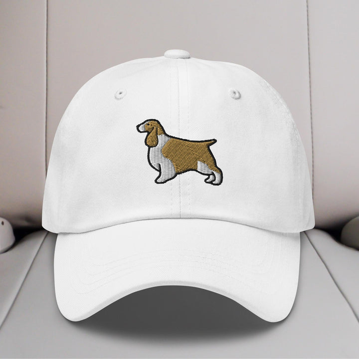 English Springer Spaniel (Liver & White) Embroidered Hat