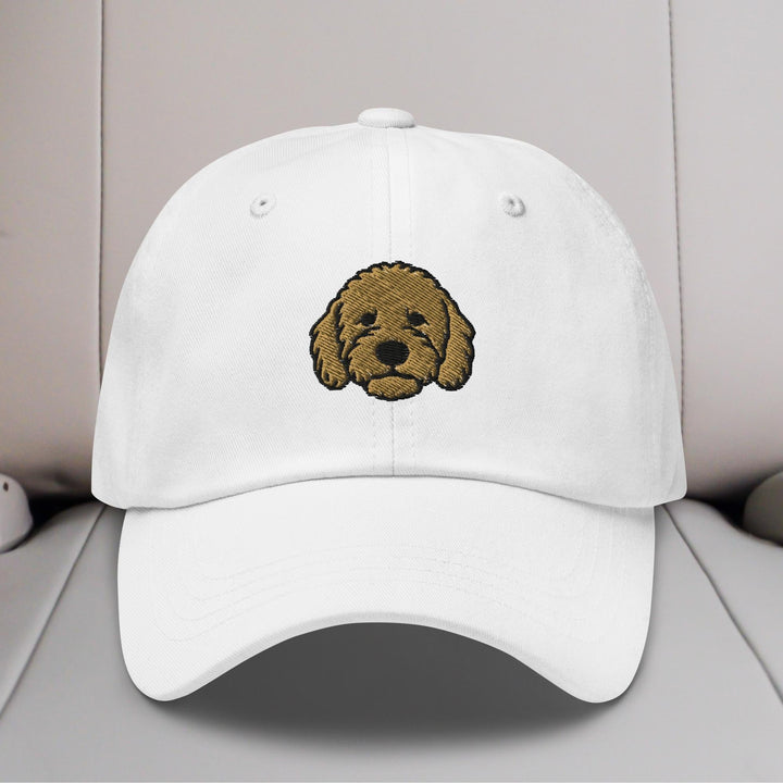 Goldendoodle Head Embroidered Hat