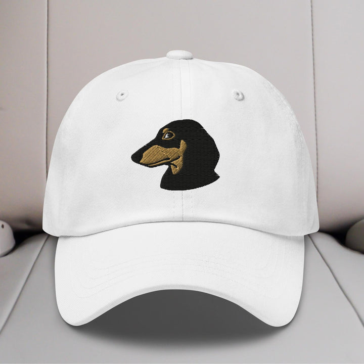 Dachshund Head (Black & Tan) Embroidered Hat