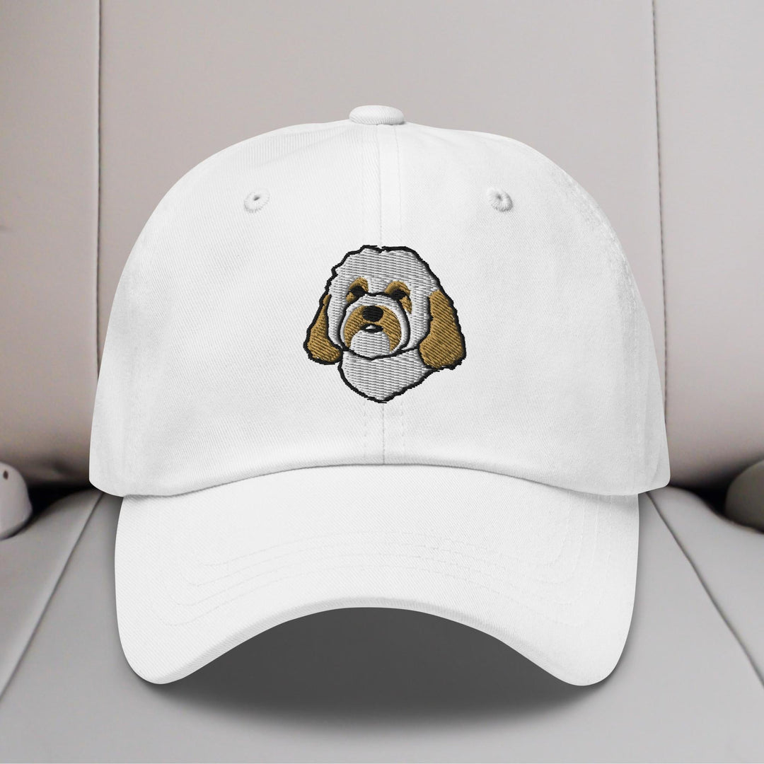 Havanese Head Embroidered Hat