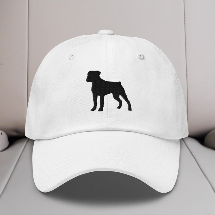 Boxer Silhouette Embroidered Hat
