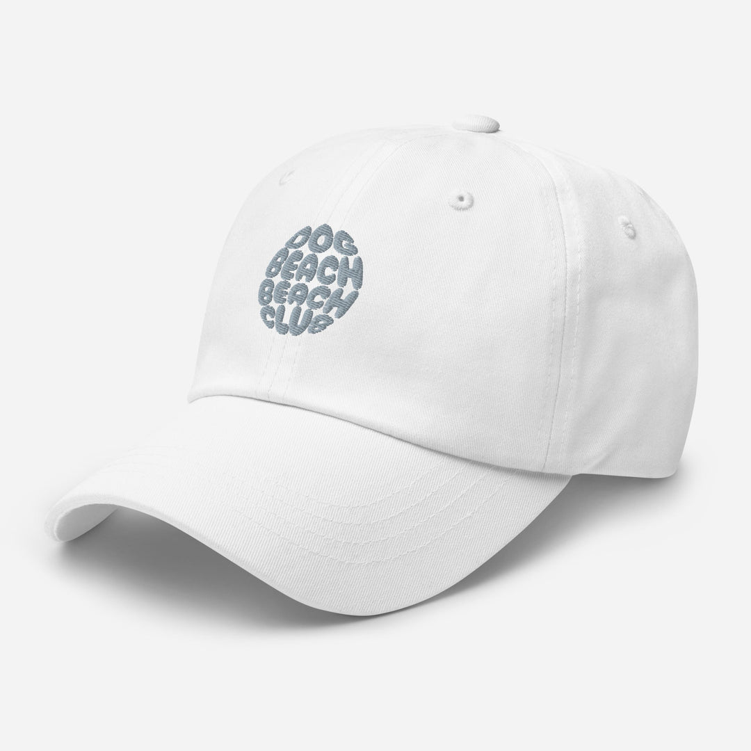 Dog Beach Beach Club Embroidered Hat