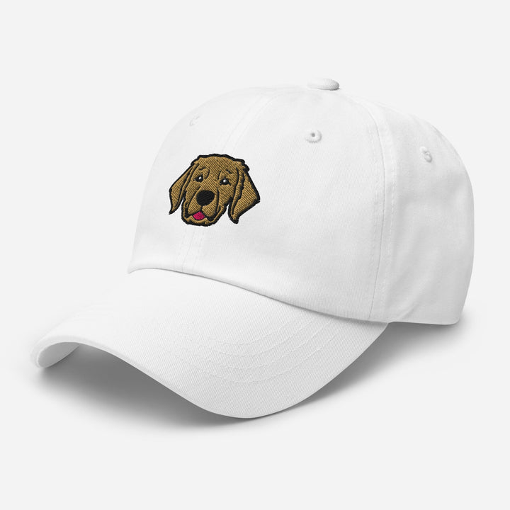 Golden Retriever Head Embroidered Hat