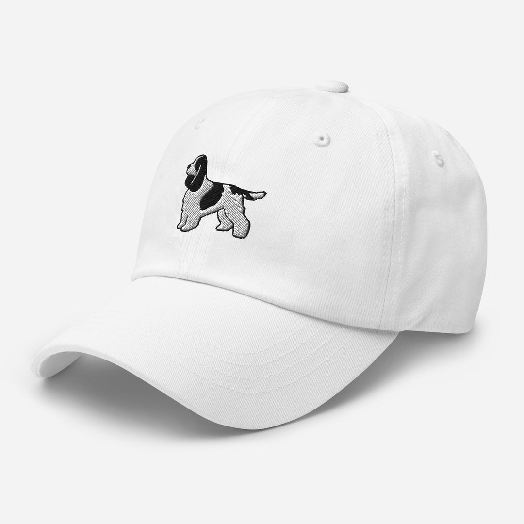 English Cocker Spaniel Embroidered Hat
