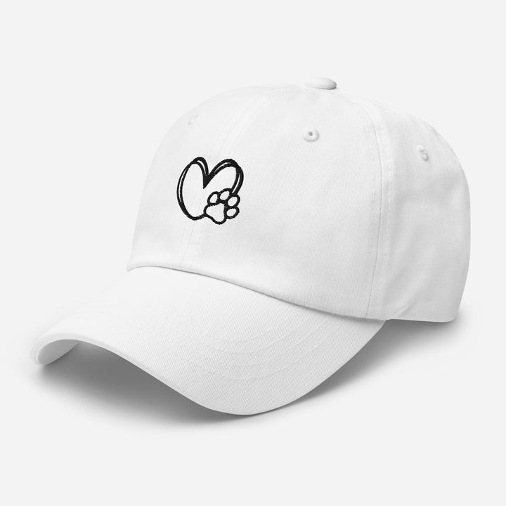 Heart & Paw Embroidered Hat