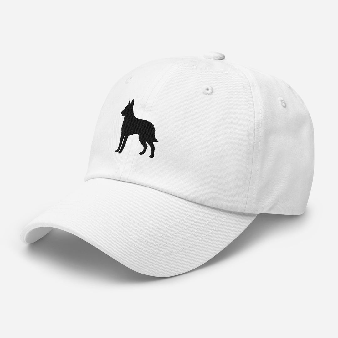 Belgian Malinois Silhouette Embroidered Hat