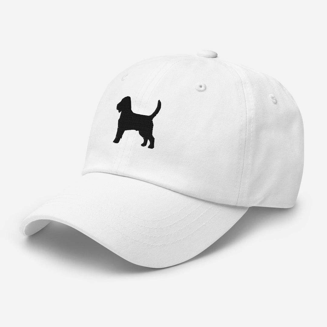Beagle Silhouette Embroidered Hat