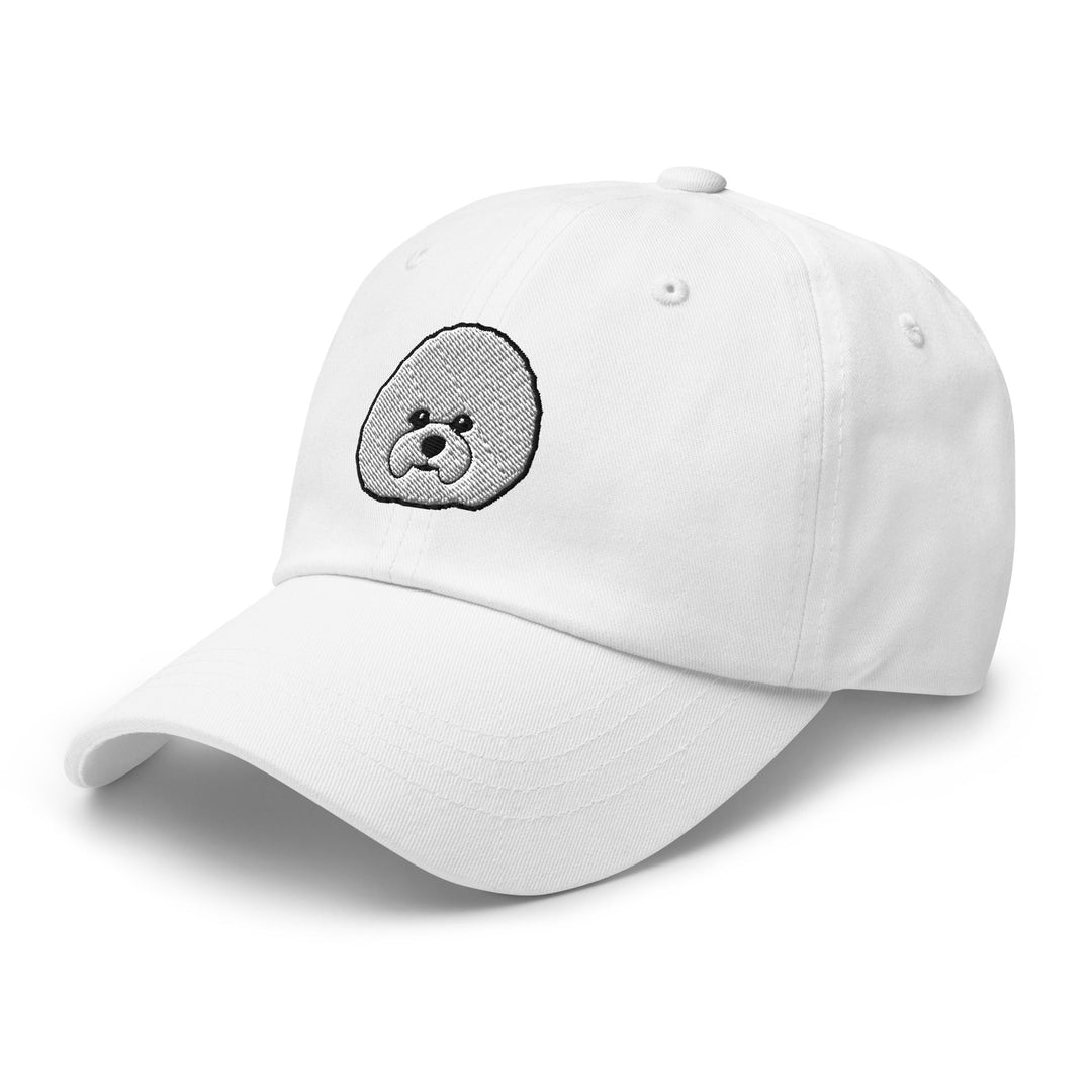 Bichon Frise Head Embroidered Hat