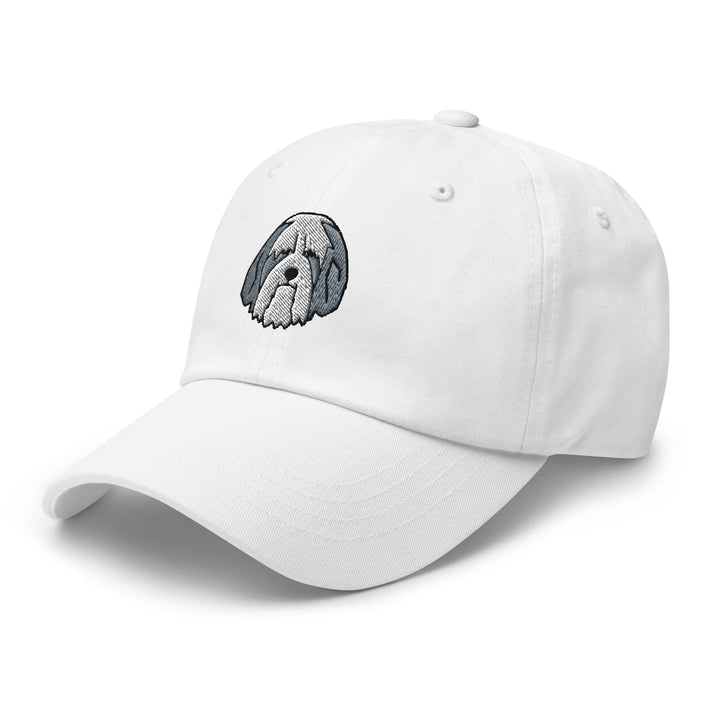 Bearded Collie Head Embroidered Hat
