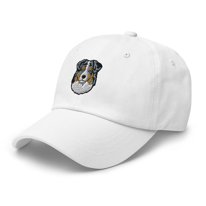 Australian Shepherd Head (Blue Merle) Embroidered Hat