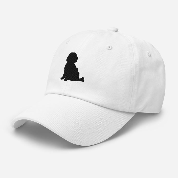 Maltipoo Silhouette Embroidered Hat