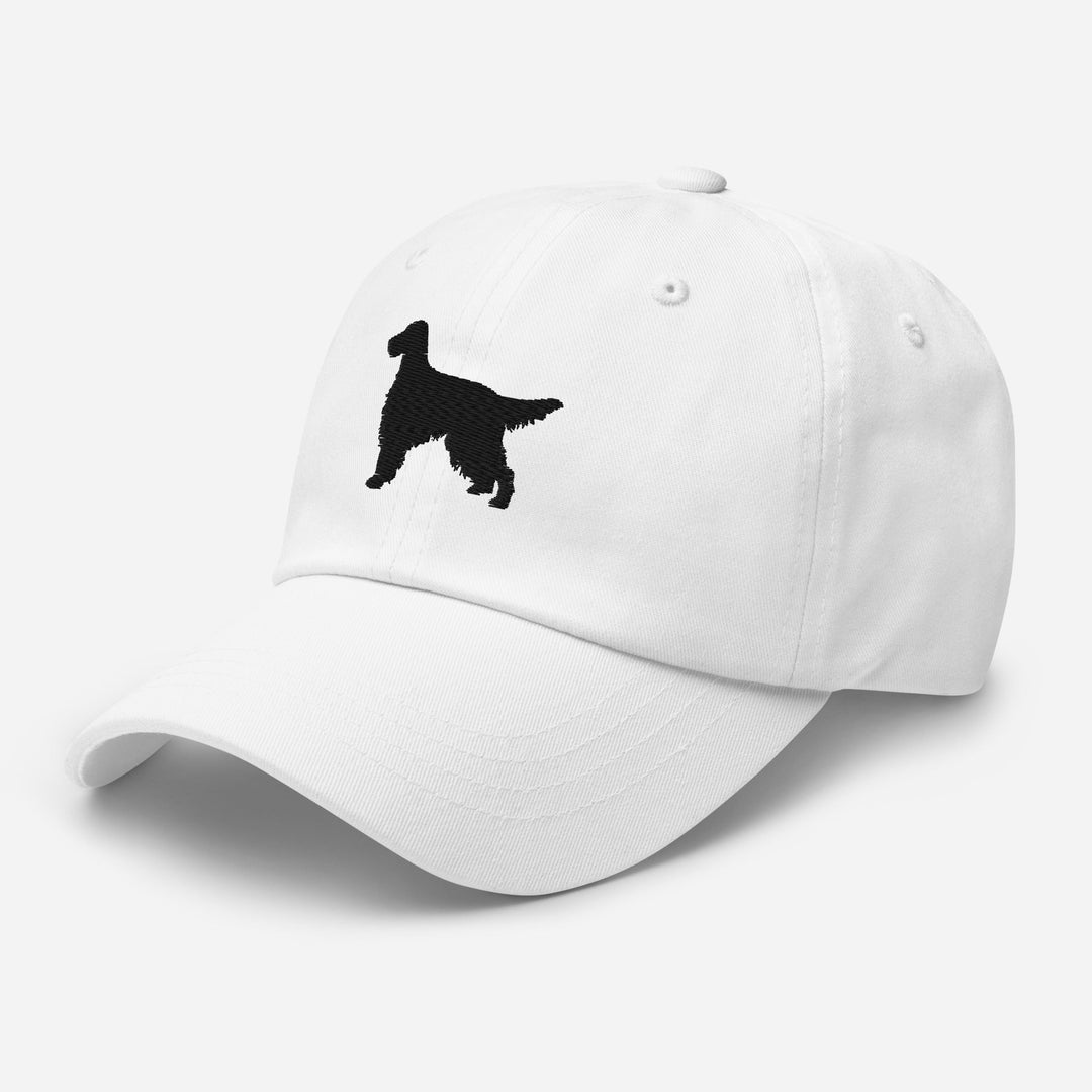 Irish Setter Silhouette Embroidered Hat