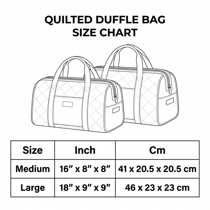 Quilted Travel Bag - Rainbow Camper